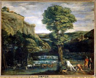 Landscape with Hercules and Achelous
