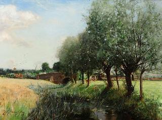 'Landscape, Bidford, Warwickshire'