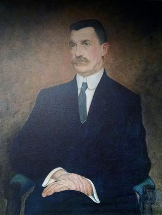 Portrait of Burggraaf Poullet