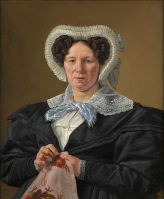 艺术家的母亲，弗雷德里克·埃列诺尔·凯瑟琳·罗比，née Stockfleth