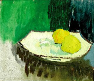 Still Life with fruit bowl