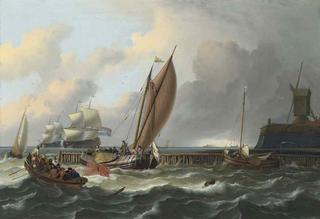 Tsar Peter the Great’s boeier off Amsterdam