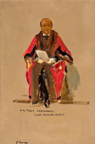 Sir Percy Greenway, Lord Mayor Elect