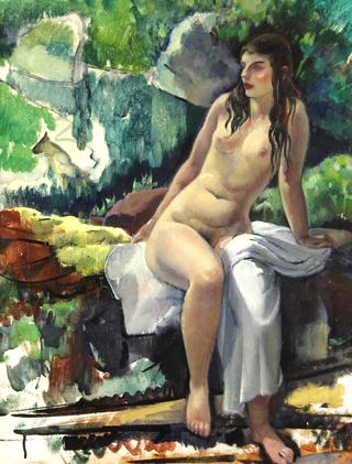 Nude in a Landscape