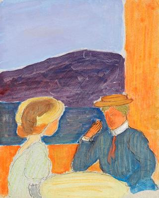 Couple in Conversation