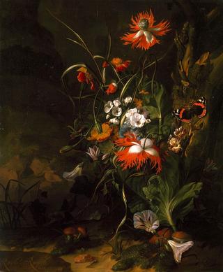 A Forest Floor - Still Life of Flowers