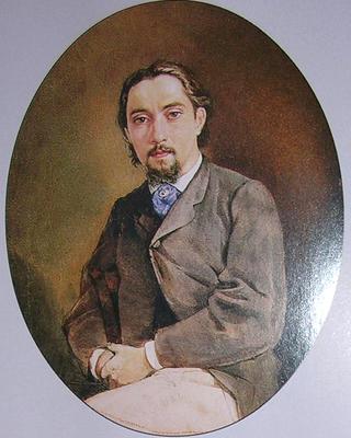 Portrait of Bogomir Korsov, Opera Singer