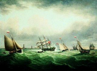 1821年6月8日“托马斯”号船在石质宾克斯附近失事