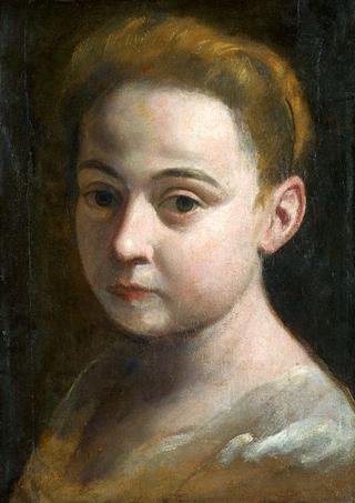 Portrait of a Redhead Girl