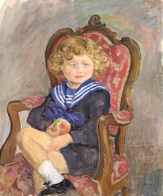 Portrait of the Child Émile Chabot