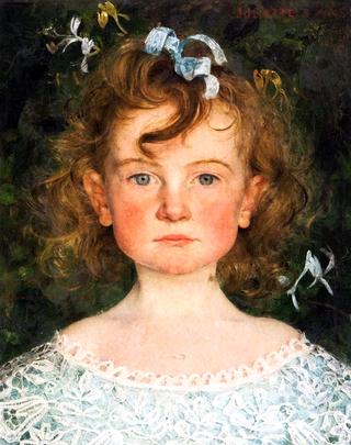 Portrait of Juliette, the artist's daughter