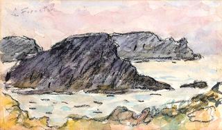 Belle-Ile en mer, le rocher de Fornetch