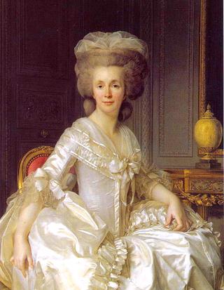 Portrait of Suzanne Curchod (Madame Jacques Necker) (1739-1794)