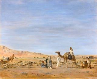 Encampment in the Sahara