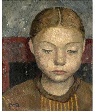 Head of girl sitting in a chair