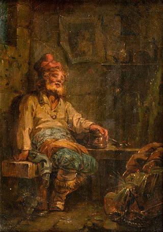 Russian Peasant Resting