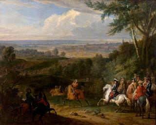 Louis XIV at the Siege of Douai in 1667