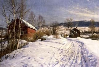 Winter Landscape in Lillehammer