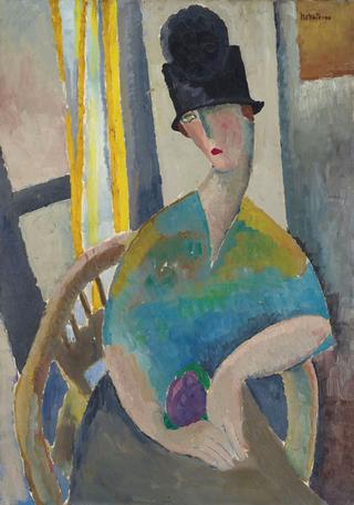 Woman with bell hat