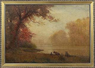 "Autumn Morning on the Banks of the Passaic River, New Jersey