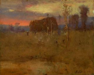 Afterglow on the Meadow