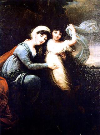 Anna Charlotte Dorothea von Medem with daughter