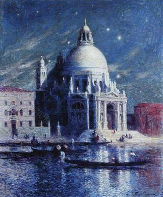View of Venice at Night