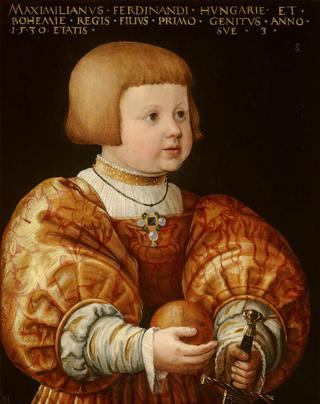 Portrait of Maximilian of Austria, Aged Three