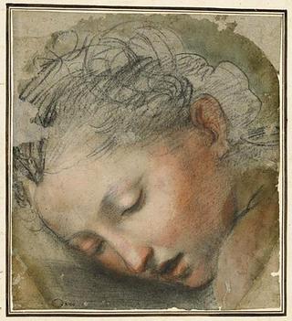 Head of a Woman (study for a Deposition)