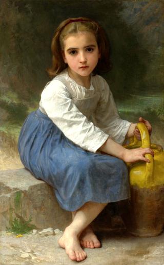 Young Girl with a Jug