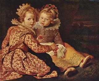 The Artist's Two Daughters