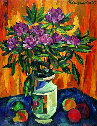 Still Life with Peonies in a Vase
