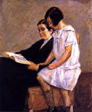 The Artist's Wife and Granddaughter