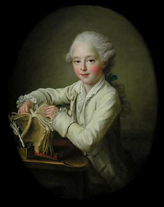 Portrait of marquis de Briges, aged 7