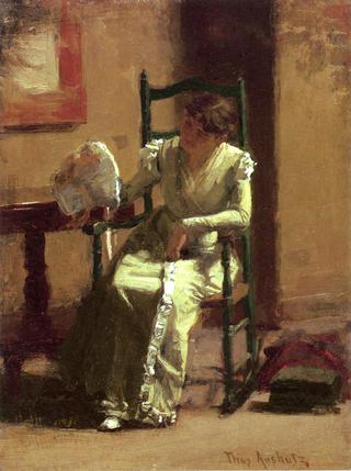 Seated Woman with Bonnet