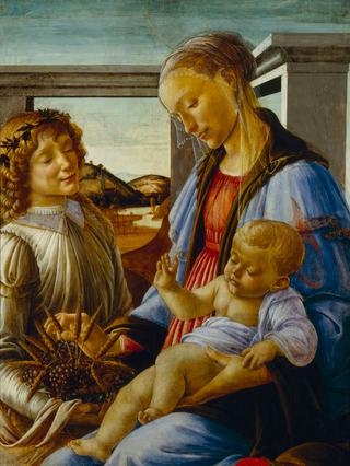 Madonna and Child with an Angel