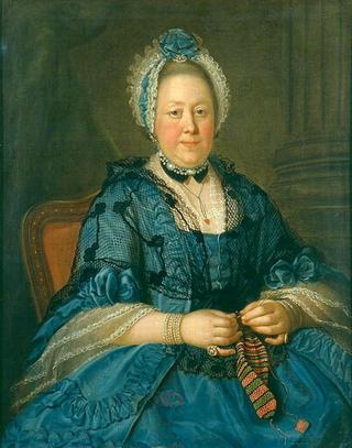 Portrait of Countess Tolstaya nee Lopukhina (Knitting a Beaded Purse)