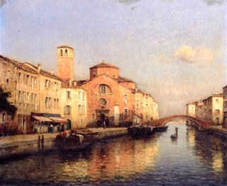 A Quiet Venetian Canal