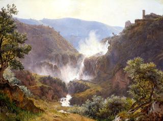 Waterfall in Tivoli