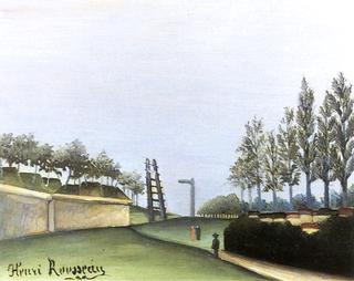 View of the Fortifications from the Porte de Vanves