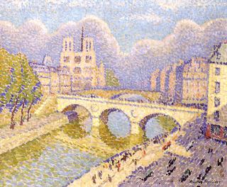 The Pont St-Michele and Notre-Dame de Paris
