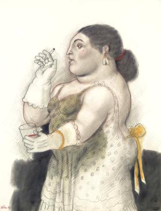 Woman in  Profile