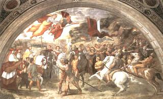 The Meeting between Leo the Great and Attila (Stanza di Eliodoro)