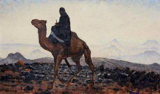 Rider on his Camel, Hoggar