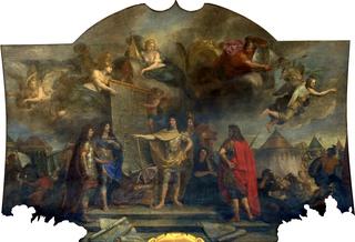 Hall of Mirrors 10 - The King Gives his Orders to Attack Simultaneously Four Strongholds of Holland