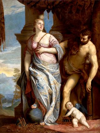 Allegory of Wisdom and Strength (after Veronese)