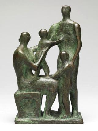 Family Group (maquette)