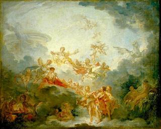 Apollo Crowning the Arts