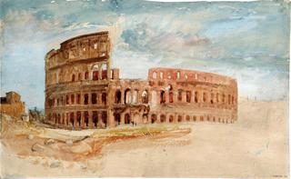 Rome, The Colosseum, from the West