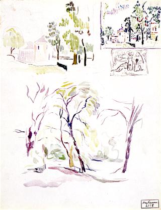 Sketches of Landscapes and Peoplr